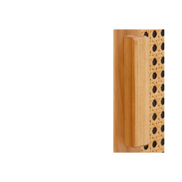 Komoda z drewna sosnowego z rattanowymi drzwiczkami Støraa Jolene, szer. 170 cm-image-3