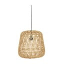 Naturalna lampa wisząca z bambusu WOOOD Moza, ø 36 cm