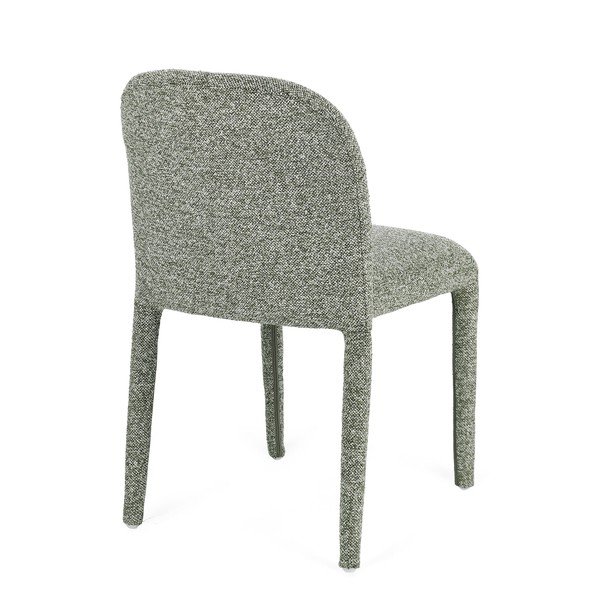 Zielone krzesło z materiału bouclé Antara – Bizzotto-image-4