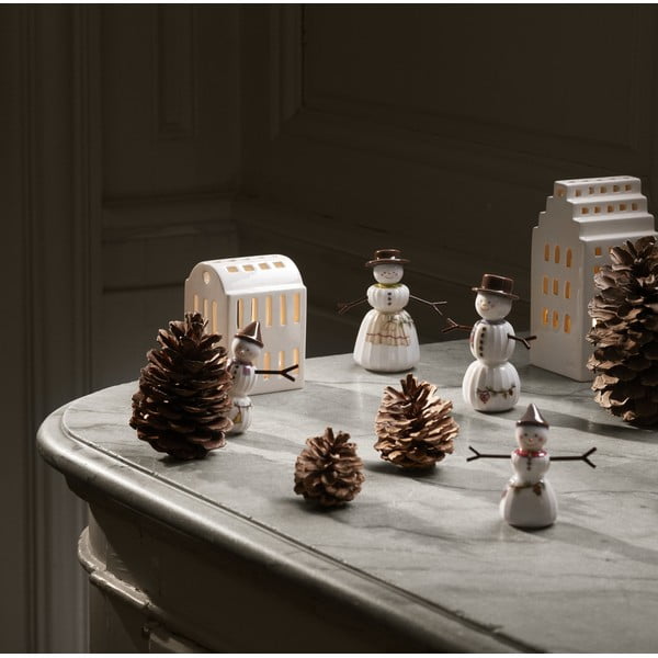 Porcelanowa figurka świąteczna (wysokość 9 cm) Hammershøi Snowwife – Kähler Design-image-1