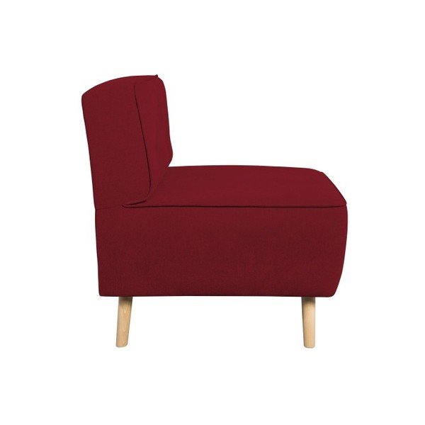 Czerwony fotel Kooko Home Lounge-image-1