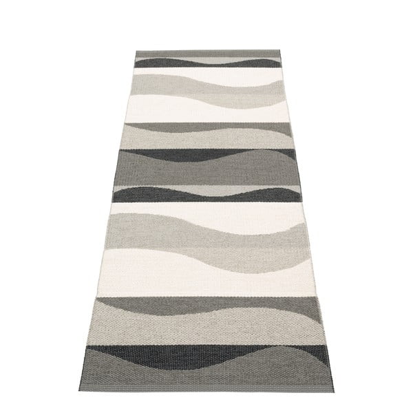 Szary chodnik odpowiedni na zewnątrz 70x200 cm Urvi Metal – Pappelina-image-2