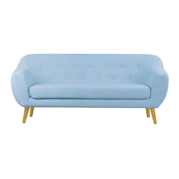 Niebieska sofa 3-osobowa Helga Interiors Oslo
