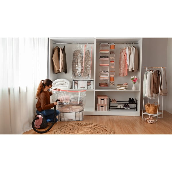 Kartonowe pojemniki zestaw 2 szt. z pokrywką Stripes – Compactor-image-3