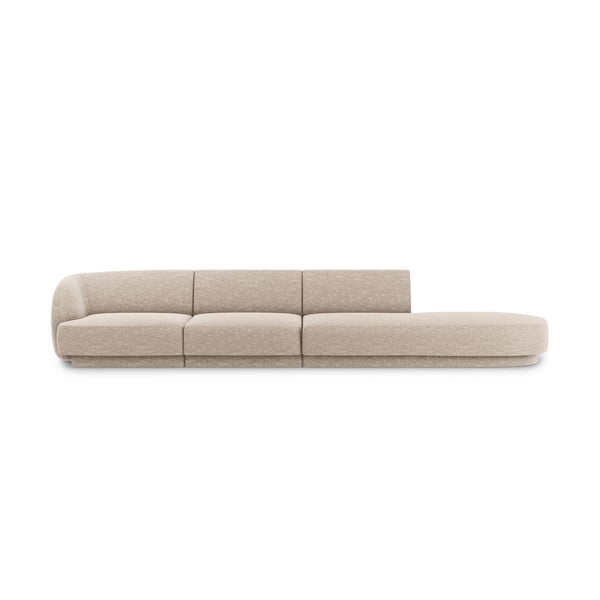 Beżowa sofa 302 cm Miley – Micadoni Home