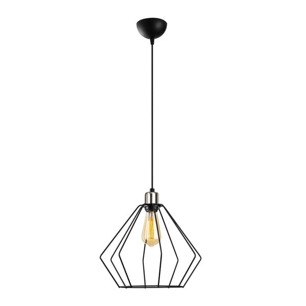 Czarna metalowa lampa wisząca Opviq lights Aristea-image-2