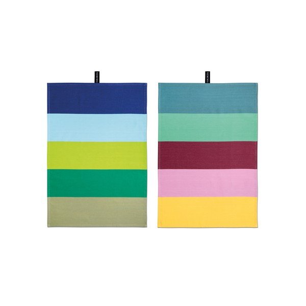 Zestaw 2 bawełnianych ścierek kuchennych Remember No. 22, 50 x 70 cm-image-2