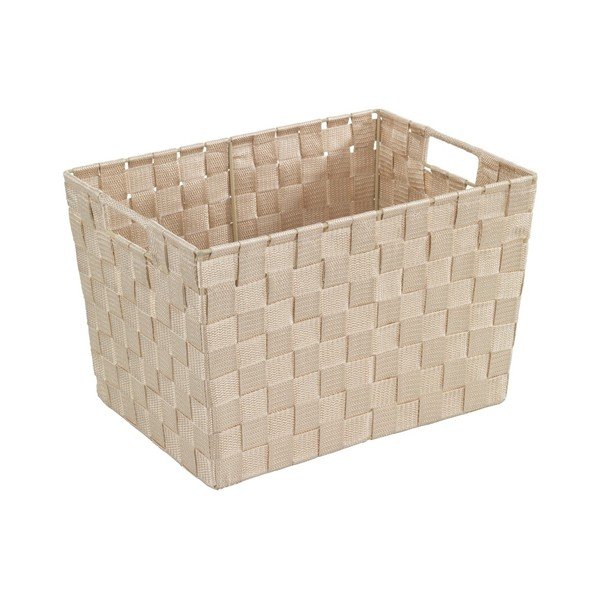 Beżowy koszyk Wenko Adria, 25,5x35 cm