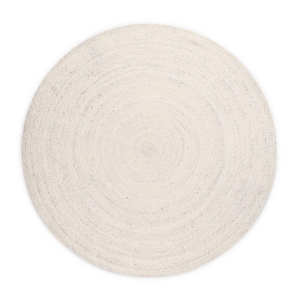Kremowy okrągły dywan z juty dwustronny/tkany ręcznie ø 200 cm Braided – Hanse Home