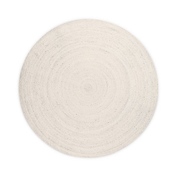 Kremowy okrągły dywan z juty dwustronny/tkany ręcznie ø 200 cm Braided – Hanse Home