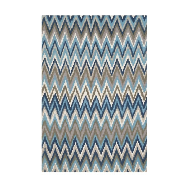 Niebieski dywan Safavieh Lojento, 243x152 cm