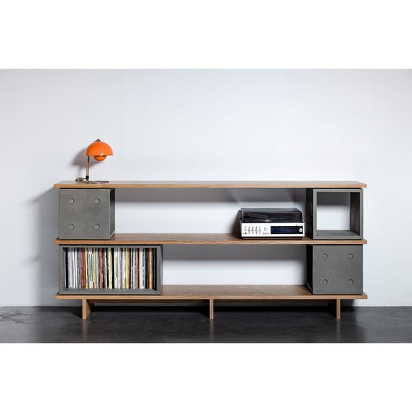 Betonowa komoda Lyon Béton Dice, 230 x 98 cm-image-3