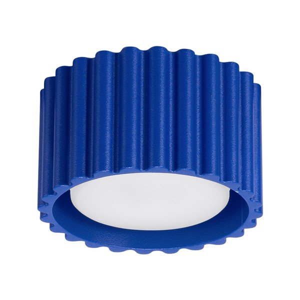 Niebieska metalowa lampa punktowa ø 10 cm Zora – Sollux