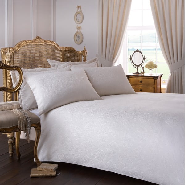 Pościel na łóżko jednososbowe Renaissance Cream, 135x200 cm