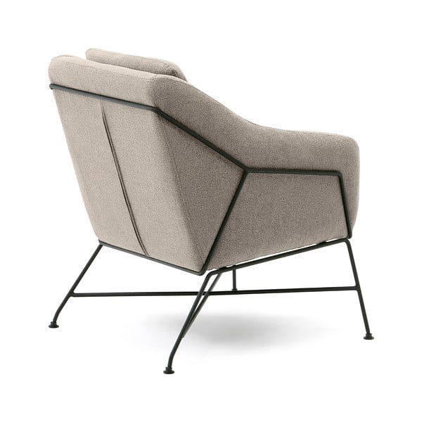 Beżowy fotel Brida – Kave Home-image-4