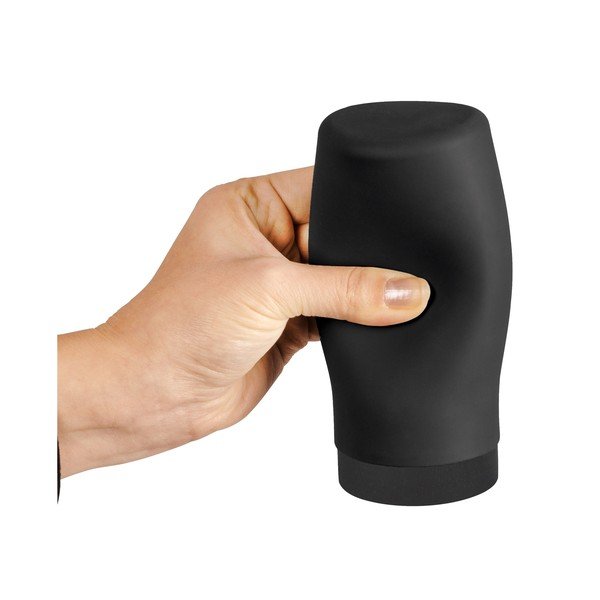 Czarny silikonowy dozownik do mydła Wenko Easy Squeez-e-image-2