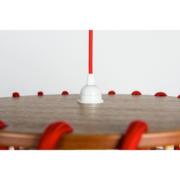 Czerwona lampa wisząca EMKO Macaron, ø 45 cm-image-4