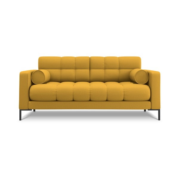 Żółta sofa 177 cm Bali – Cosmopolitan Design