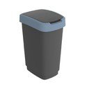 Kosz na śmieci z tworzywa sztucznego z recyklingu 25 L Twist − Rotho