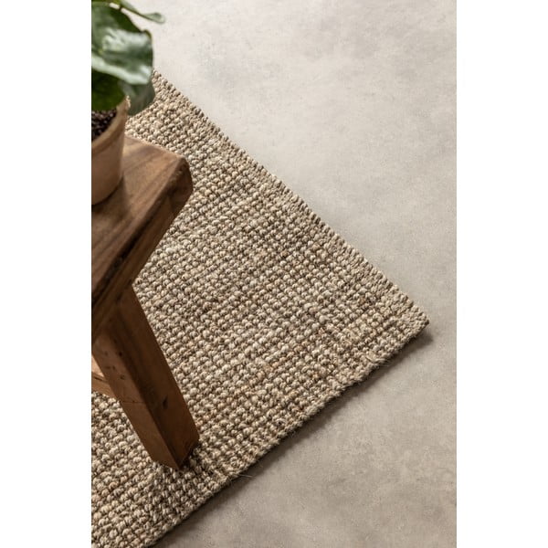 Szarobrązowy chodnik z juty 80x200 cm Bouclé – Hanse Home-image-4
