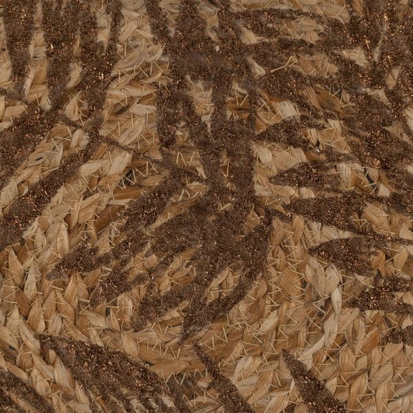 Mata stołowa z juty ø 38 cm Leafy – Ixia-image-1