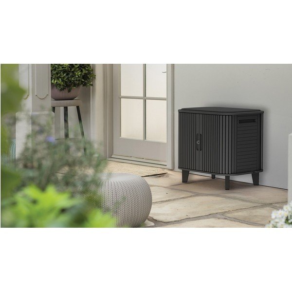 Szara plastikowa skrzynia ogrodowa Velo – Keter-image-1