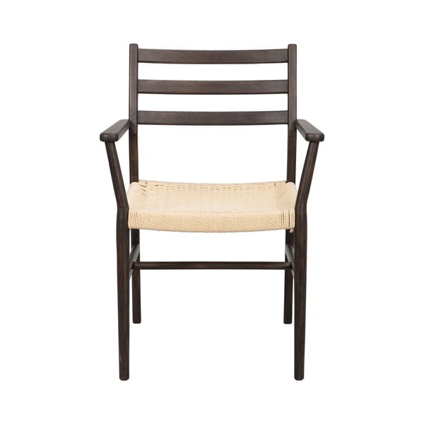 Ciemnobrązowe krzesło Harlan – Rowico-image-2