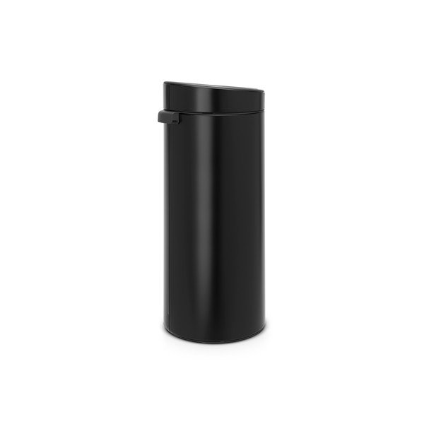 Stalowy kosz na śmieci otwierany na dotyk w kolorze matowej czerni 30 l Touch Bin – Brabantia-image-3