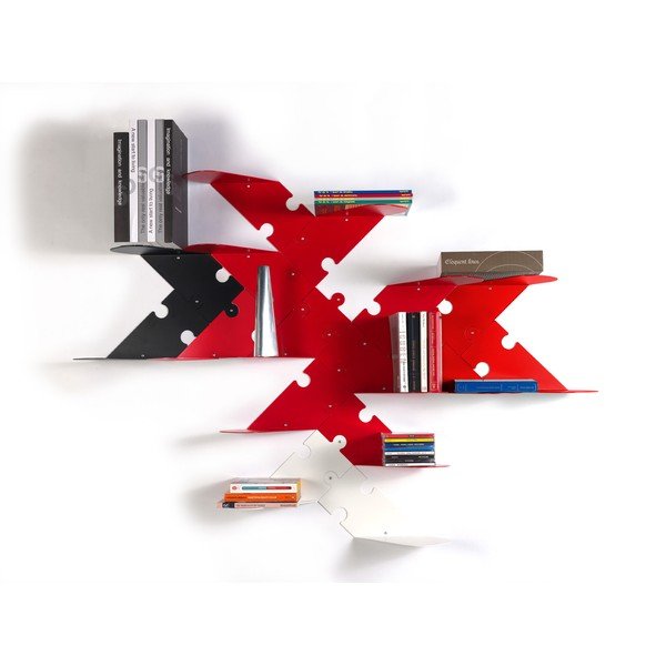 Półka Puzzle, czarna-image-3