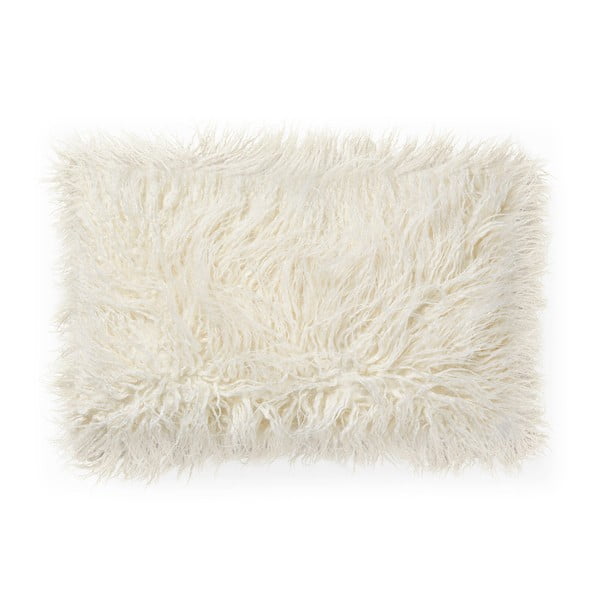 Biała poduszka La Forma Brock, 30x50 cm