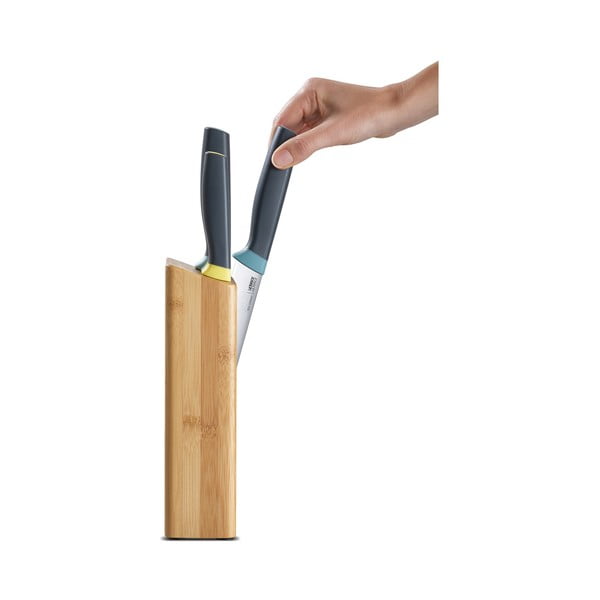 Komplet noży w bambusowym stojaku Joseph Joseph Elevate-image-3