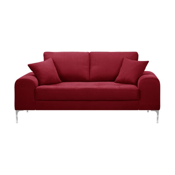Czerwona sofa 2-osobowa Corinne Cobson Home Dillinger