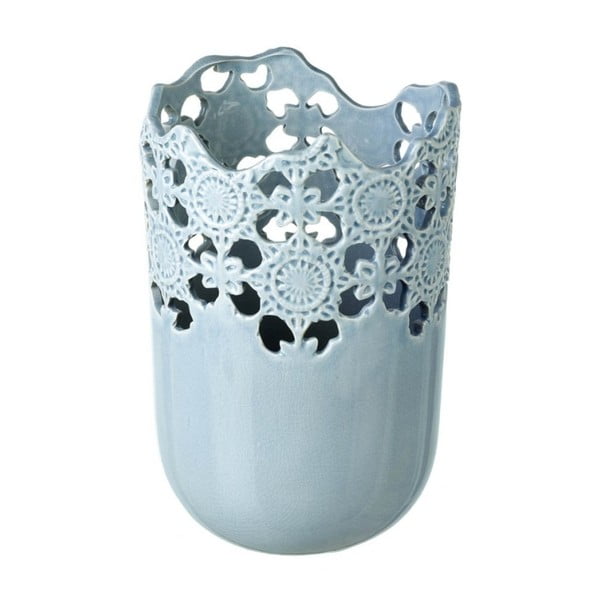 Niebieski ceramiczny wazon Parlane Wainwright