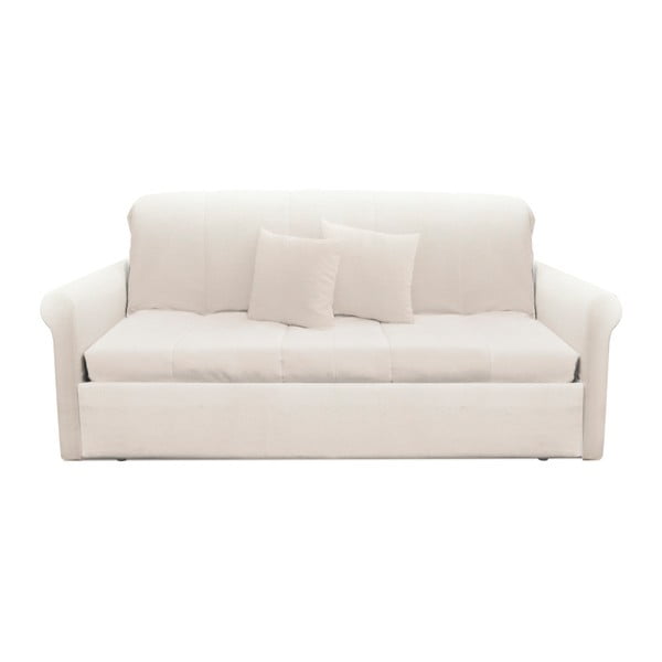 Biała rozkładana sofa trzyosobowa 13Casa Greg