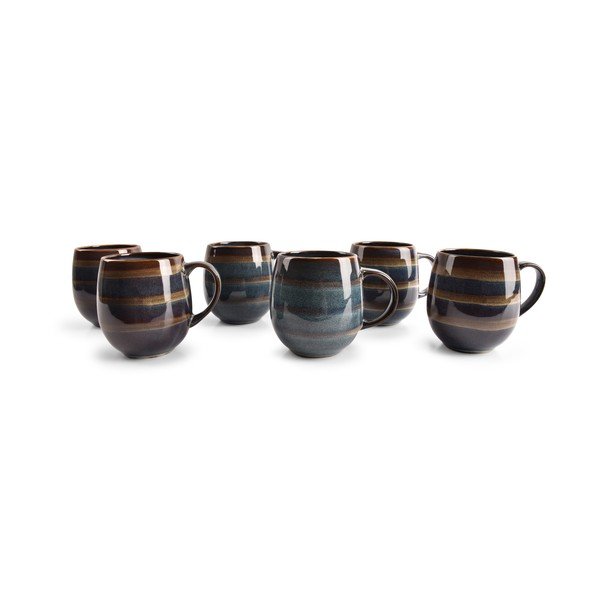 Niebieski kamionkowy kubek 430 ml Muggies – Salt&Pepper-image-3
