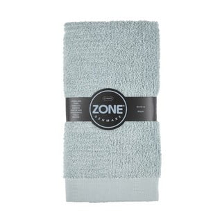 Szaro-zielony ręcznik Zone, 100x50 cm
