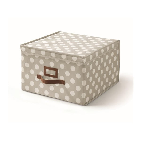Beżowe pudełko z przykrywką Cosatto Jolie, 40x40 cm