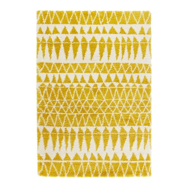 Żółty dywan Mint Rugs Allure Yellow, 80x150 cm