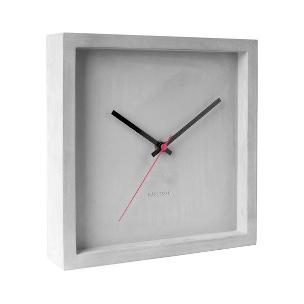 Betonowy zegar Karlsson Franky, szer. 25 cm-image-1