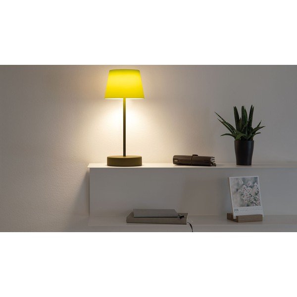 Zielona lampa stołowa LED ze ściemniaczem (wysokość 33,5 cm) Oscar – Remember-image-3