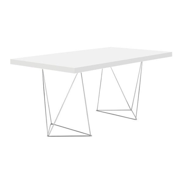 Biały stół TemaHome Multi, 160 cm