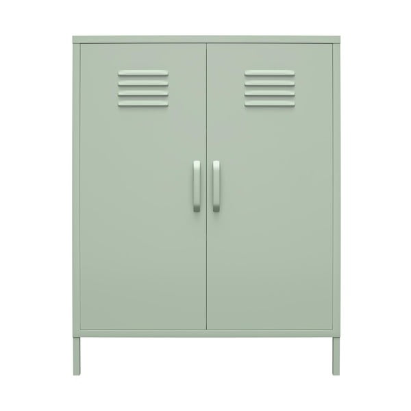 Zielona metalowa szafka 40x102x80 cm Mission District – Støraa