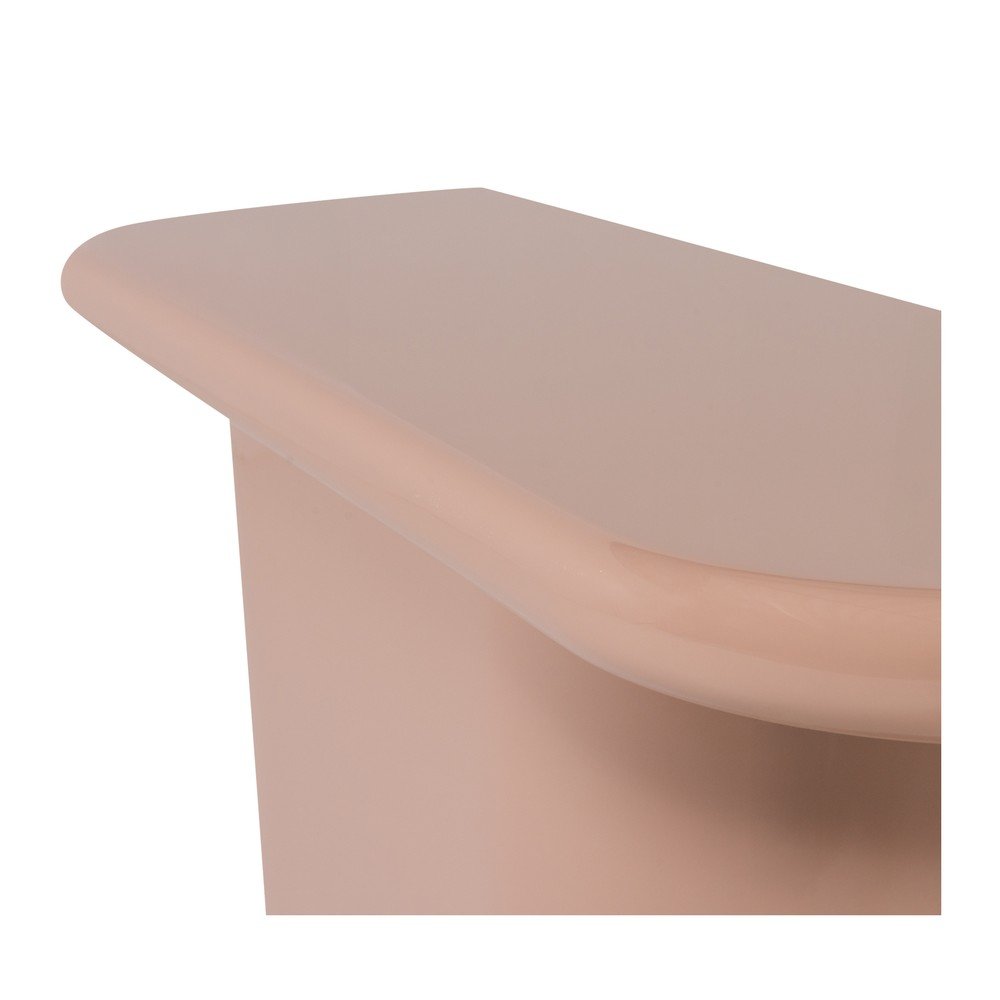 Jasnoróżowa konsola z połyskiem 30x120 cm Nocta – WOOOD (zdjęcie 6)
