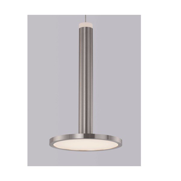 Metalowa lampa wisząca LED w kolorze matowego srebra ø 15 cm Palencia – Nova Luce-image-4