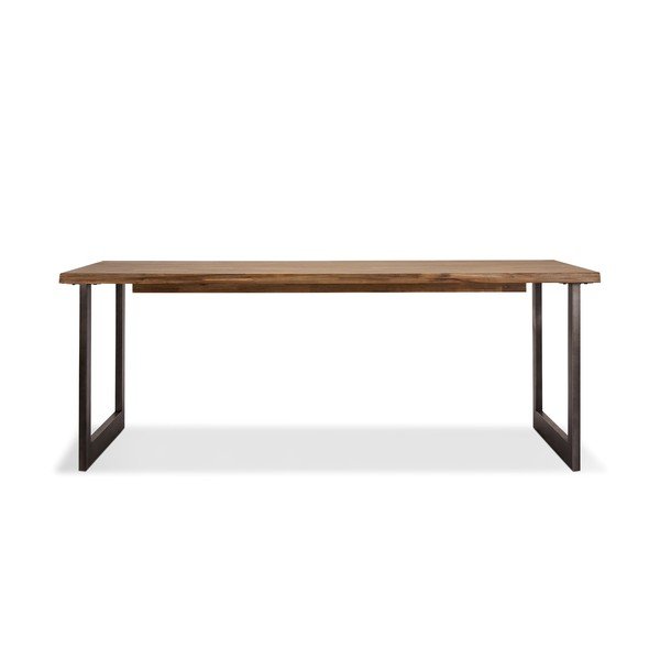 Stół z blatem z drewna akacjowego Furnhouse Mallorca 180x190 cm-image-2