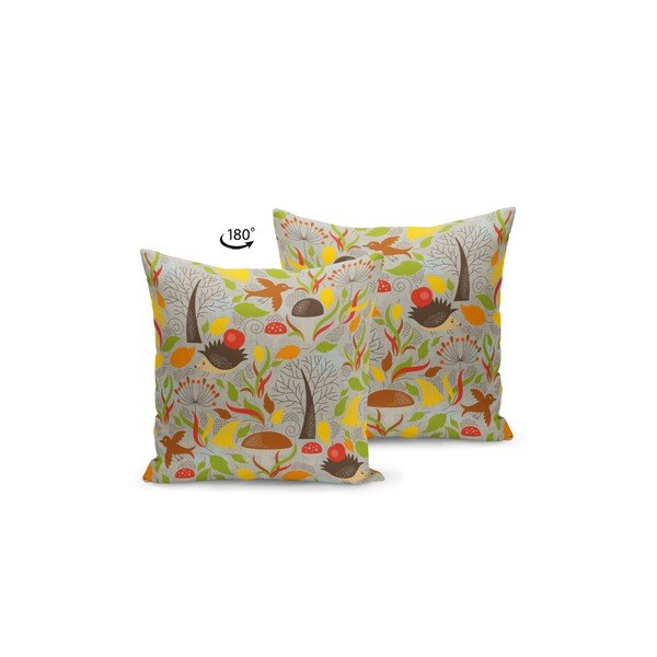 Poduszka z wypełnieniem Kate Louise Forest, 43x43 cm-image-1