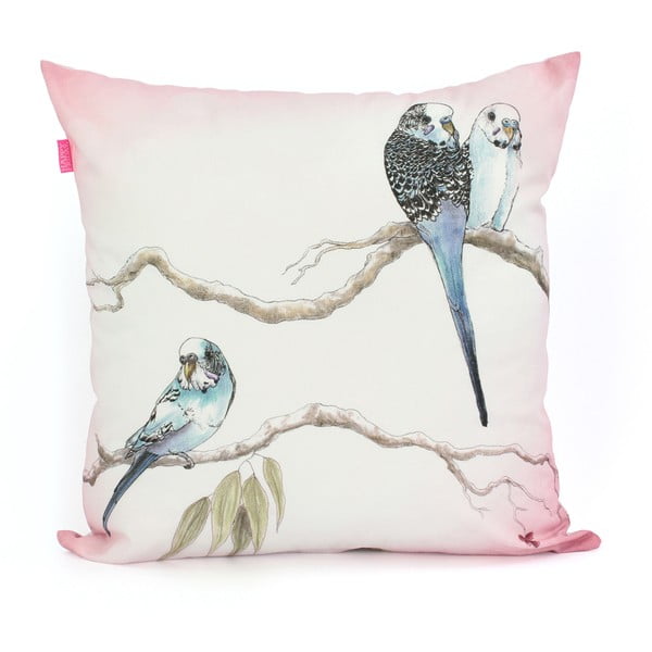 Zestaw 2 bawełnianych poszewek na poduszki Happy Friday Eucalyptus-image-3