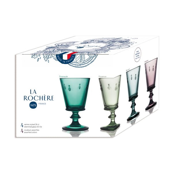 Kieliszki do wina zestaw 4 szt. 230 ml Abeille – La Rochére-image-3