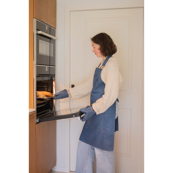 Rękawice kuchenne zestaw 2 szt. Indigo – Tiseco Home Studio-image-3