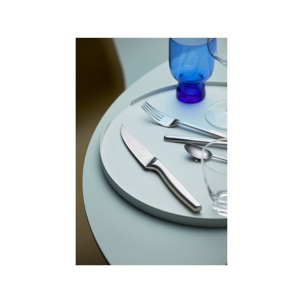 Sztućce 4 szt. ze stali nierdzewnej w kolorze srebra Norm – Gense-image-1